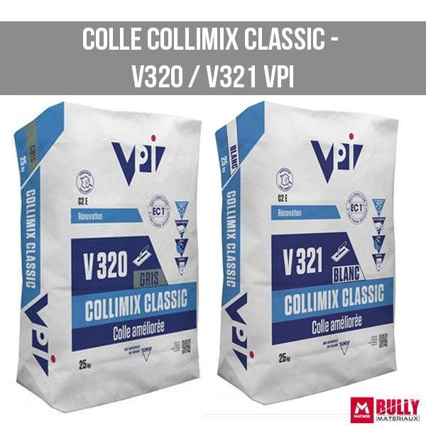 Mortier Colle Ameliore Deformable Colliflex Hp Gris Sac 25 Kg Vpi