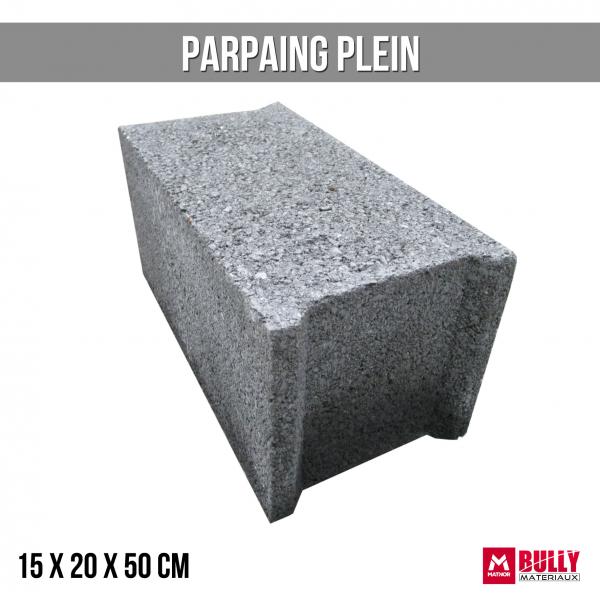 Parpaing plein 15