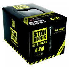 Boite de vis starblock tx 4x30 bc500