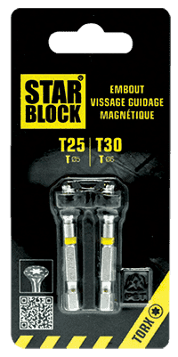 Embout magnetique starbl t25 t30