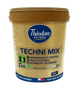 Peinture 3en1 technimix btp 12l velours toutes teintes