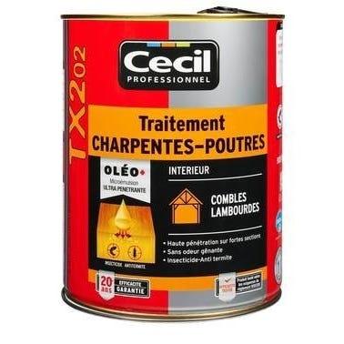 Traitement bois poutres et charpentes tx l cecil pro 1334333 picture